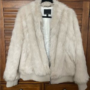 Banana Republic Faux Fur Coat